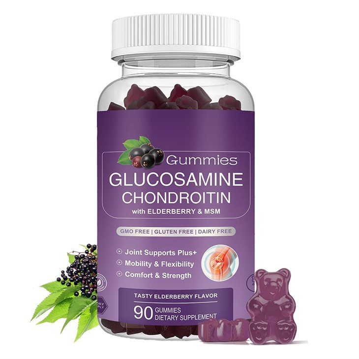 Glikozamīna hondroitīns 1500 mg gumijas