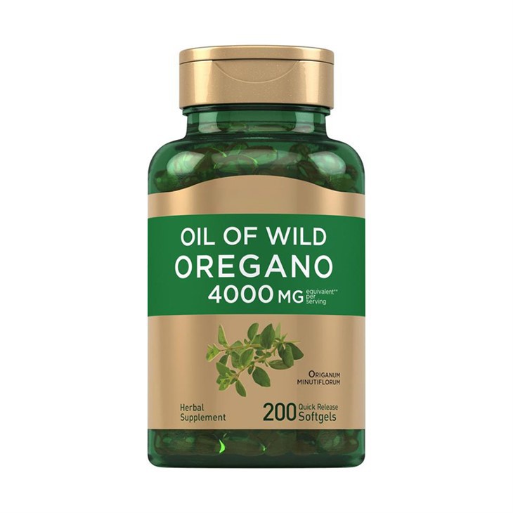 Savvaļas oregano 4000 mg mīksto želeju eļļa