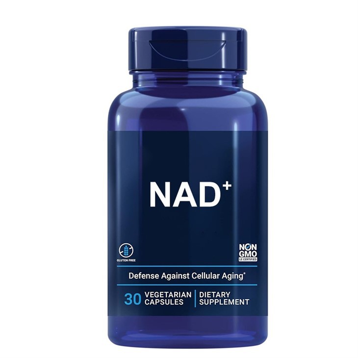 NAD+ vitamīnu papildinājumu kapsulas