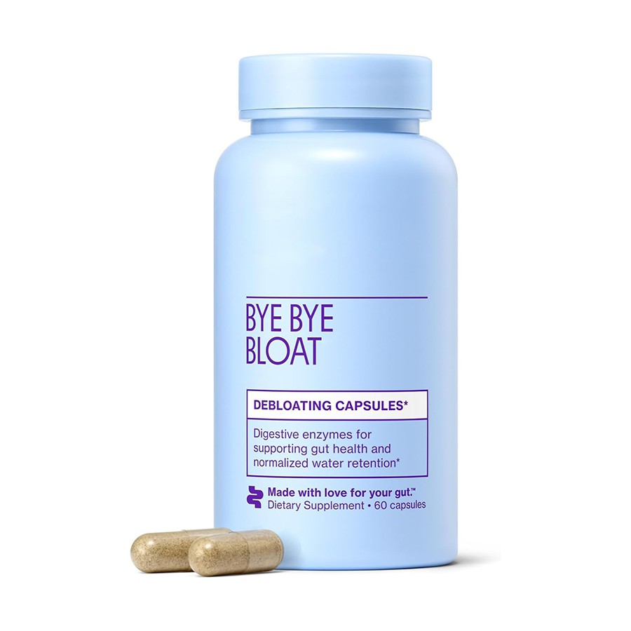 Natura De{0}}uzpūšanās gremošanas atbalsta kapsulas