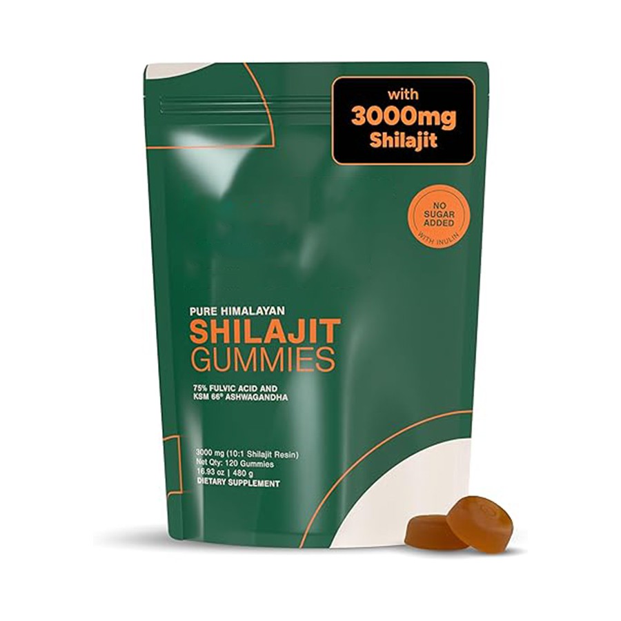 Shilajit Gummies ar KSM 66 Ashwagandha