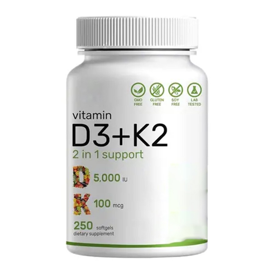 D vitamīna 3 + K2 papildinājums